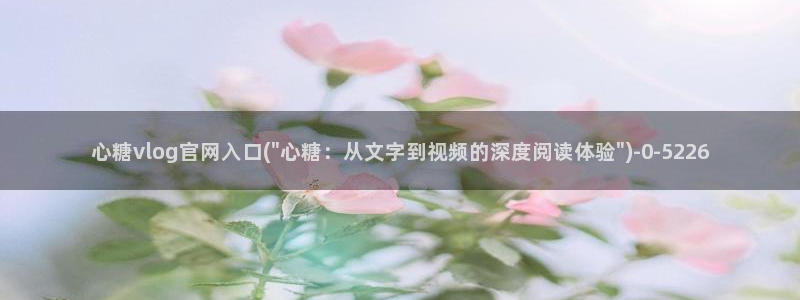 糖的vlog日常